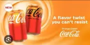 NEW LIMITED EDITION COCA-COLA ORANGE VANILLA CREAM 12PK-12OZ CANS