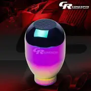 NRG TYPE-R STYLE SHORT THROW 6-SPEED GEAR SHIFTER SHIFT KNOB KIT NEO CHROME