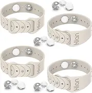 Motion Sickness Bands Anti Nausea Acupressure Wristband Sea Sickness Wristbands Nausea Bands Natural Relief Motion & Morning Sickness -（2 Pairs Starlight)