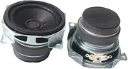 Car Audio Component 2pcs/Lot 53mm 2 Inch 10W 4Ohm Full Frequency 2 Ear Corner Cloth Side Car Speaker Double Magnetic Auto BL Car Speaker Tweeters