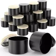 ✨ 24 Pack Candle Tins 8 Oz with Lids, Bulk Empty Candle Jars for Making Candles