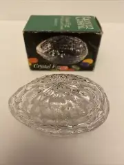 FOREVER CRYSTAL EGG **NEW IN BOX** Style # 325122 24% FULL LEAD CRYSTAL