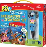 Educational Insights Hot Dots Jr. Interactive Storybooks, 4-Book Set with Ace Pen