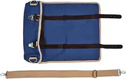 Yomiyuyr Portable Bartender Bag, Stylish Bartender Kit Roll Bag, Travel Bag with Shoulder Strap for Cocktail Making, for Professional Bartenders, 14.5x7x4.7in