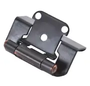 SEMI-CONCEALED FULL WRAP HINGE (2-PACK)Vintage Bronze