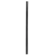 5Pcs 4mm Black Carbon Fibre Rods Rod 500mm Long For Sand-Table RC Airplane DIY