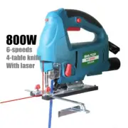 800W Jig Saw Electric Saw Woodworking Power Tools Multifunction Chainsaw Hand