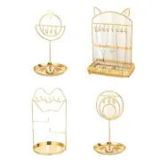 Wrought Iron Jewelry Display Stand Earring Necklace Bracelet Pendant