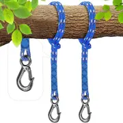 Swing Tree Attachment Rope, 150 Cm Hammock Attachment with Swing Hook (100 Kg) S