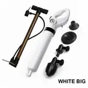 GGP Powerful Air Drain Blaster Plunger For Toilet, Sink, And Floor Drains