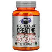 NOW Foods, Sports, Kre-Alkalyn Creatine, 750 mg, 120 Capsules
