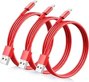 HFHSCN for iPhone Charger Cord Lightning Cables, Original 2023 Upgraded [3Pack 3ft] MFi Certified USB A Charging Cable for iPhone 13 12 11 Mini Pro XR Xs Max X SE 8 7 6 Plus