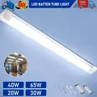 1-10X LED Slim Ceiling Batten Tube Light Daylight 90-120CM 4FT 6500K/Coolwhite