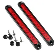 2X 15 Led Tail Light Trailer Truck Caravan Ute Reverse Light Bar Ultra Slim Lamp