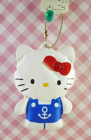 【震撼精品百貨】Hello Kitty 凱蒂貓 KITTY鑰匙圈-充氣站 震撼日式精品百貨