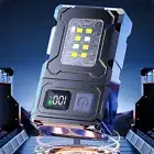 COB SMD Hat Clip Light 500LM Powerful Mini Torch Power Display for Night Running