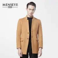 在飛比找ETMall東森購物網優惠-Menseye男眼冬季新款商務休閑韓版西服時尚 羊毛呢西裝外