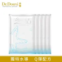 在飛比找momo購物網優惠-【Dr.Douxi 朵璽】海星QQ嫩肌修護保濕面膜 五片入(