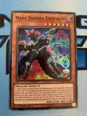 Yu-Gi-Oh! Mana Dragon Zirnitron CYHO-EN021 Super Rare 1st Edition Near Mint