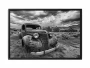 Old Car Framed Print Fine Art Poster Print
