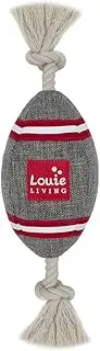 Plush Dog Toy for Chewers -Silvester The Squirrel- Soft, Durable, Squeaky & Tough - Cute Stuffed Pet Chew Toy for Small & Medium Dog Breeds & Puppies by Louie Living - Ideal for Pet Owners