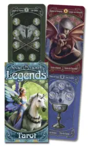 ANNE STOKES LEGENDS TAROT Deck Card Set fairy faery dragon unicorn oracle cards