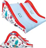 [WOW Sports] Big Kauna Inflatable 2 Person Pool Waterslide - Perfect for Inground Pool - Fun Backyard Game for Kids & Adults - W/Water Sprinkler