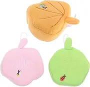 [Gogogmee] Shower Balls for Bathing Body Wash Sponge Set Exfoliating Shower Balls Gentle Skin Scrubbers Soft Bathing Supplies