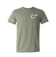 Coeburn Tool Small Lettermark Logo Green Short Sleeve T-Shirt w/ CT Sleeve XL