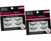 Ardell Magnetic Strip Lashes w/ Applicator-Double Demi Wispies ( Pack of 2 )