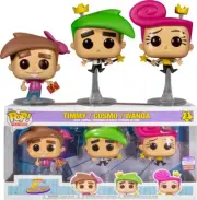 Fairly Odd Parents - Timmy, Cosmo & Wanda 3 Pack Funko Pop! SDCC 2023 IN HAND