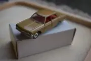 Tomica 3 (4) 1970 Toyota Crown mint original Vintage Japan