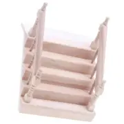 Child Baby Stairs for Tiny House Doll Mini Handrails Dollhouse Miniature