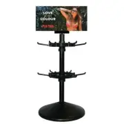 Pro Tan Rotating Sachet Display for Sunbed Tanning Accelerator Lotions in Salons