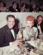 I Love Lucy Lucille Ball Desi Arnaz Emmy Awards 13x19 Photo Poster
