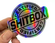 Certified SHITBOX Decal
