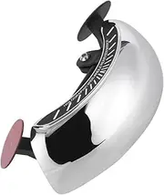SOLUSTRE Motorcycle Windscreen Rear View Mirror Large Scratch-resistant Easy Install
