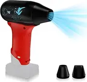 Jet Dry Mini Blower, Jet Fan 130000 RPM 3 Adjustable Wind Speeds Compatible with Milwaukee M12 12V Lithium Battery, Super Jet Fan Blower for Drying, Cleaning (Battery not Included)