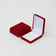 Red Blue Black Gift Box - Long Earrings Package Storage Soft Jewelry Organizer