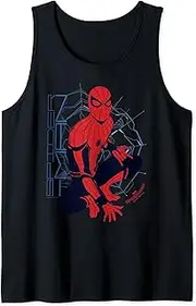 [Marvel] Spider-Man Homecoming Kneeling Portrait Tank Top