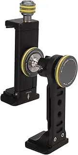 Tripod Phone Mount Holder, Universal Smartphone Mount Adapter 360° Degree Rotating Stretchable Cell Phone Clip Clamp, for Live Video Vlog Selfie Photography