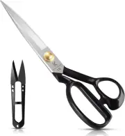 Sewing Scissors 10 Inch - Fabric Dressmaking Scissors Upholstery Office Shears f