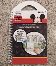 DISNEY MICKEY MOUSE & FRIENDS STICKER TRAVEL BOOK NEW