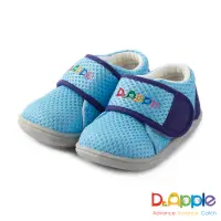 在飛比找Yahoo奇摩購物中心優惠-Dr. Apple 機能童鞋 大LOGO馬卡龍色小童鞋款 藍