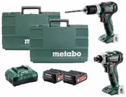 Metabo SBSSD12BLPC20 - 12V 2 Piece Drill/Driver Combo Kit (2 x 2.0Ah)