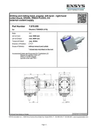 Live tool holder, angular, left/right hand collet chuck, ER25A, 7.075.055