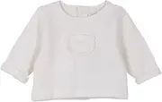 [Gocco] Unisex Baby Sudaderas ACOLCHADA Hoodie, Blanco Red, 6-9 Months, Blanco Roto, 6-9 Months