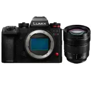 Panasonic Lumix S1R II Body w/ Lumix S 24-60mm f/2.8 Lens Compact System Camera