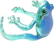 [GEDOX] Frog Jewelry - Animal Rings | Weird Green Resin Ring | Adjustable Novelty Animal Resin Finger Ring | Open Handmade Tree Frog Shaped Jewelry For & Holiday