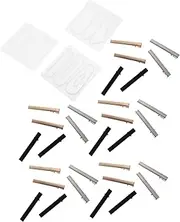 Operitacx DIY Silicone Molds Hairpins Set Hairpin Ornament Molds Crystal Epoxy Adornment for
